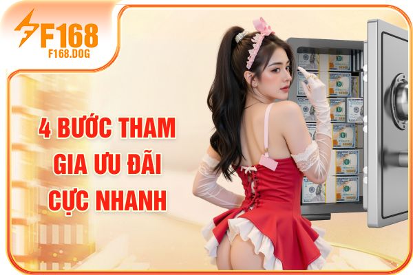 4 bước tham gia ưu đãi cực nhanh