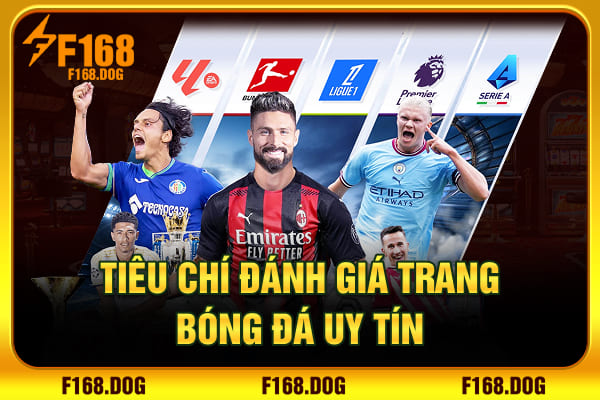 Tiêu chí đánh giá trang bóng đá uy tín