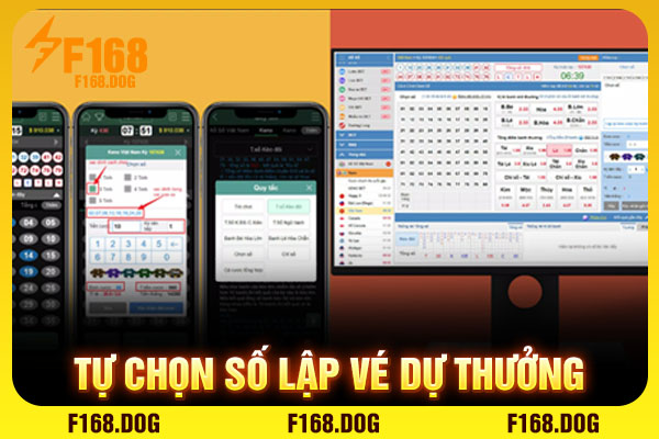 Tự chọn số lập vé dự thưởng
